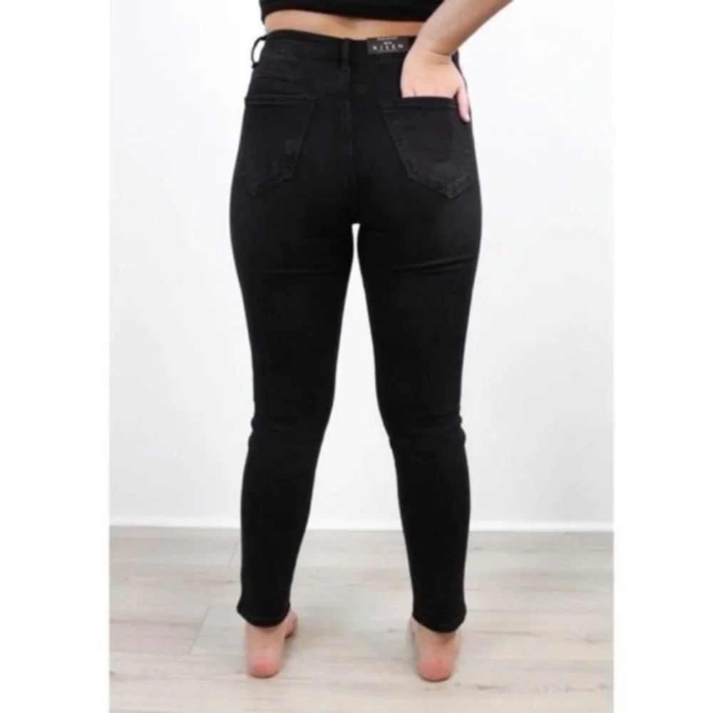 High Rise Black Skinny Jeans - Picture 4 of 4